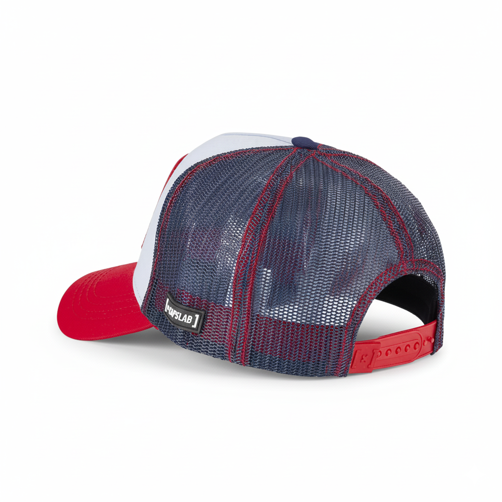 Jockey Capslab Naruto ITACHI Rojo y Blanco