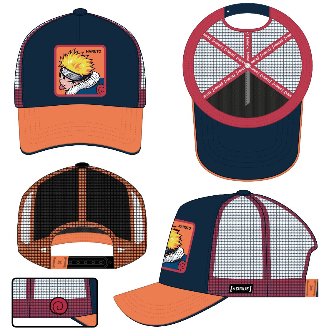 Jockey Capslab Naruto Orange