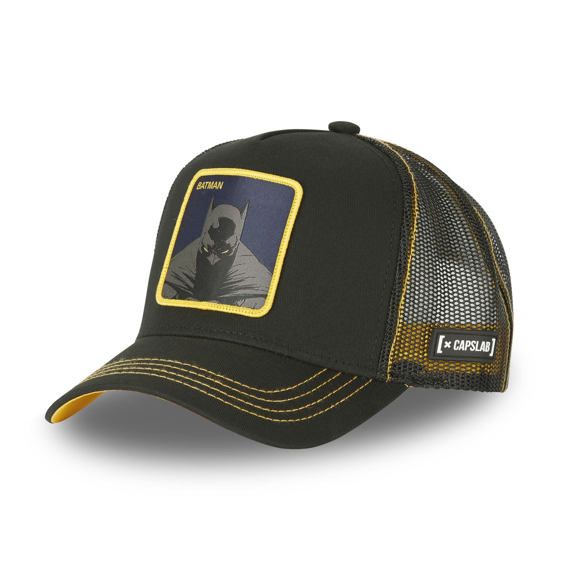 Jockey Capslab Batman Negro Amarillo
